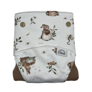 Csónakos mosható pelenka S - Bunnies