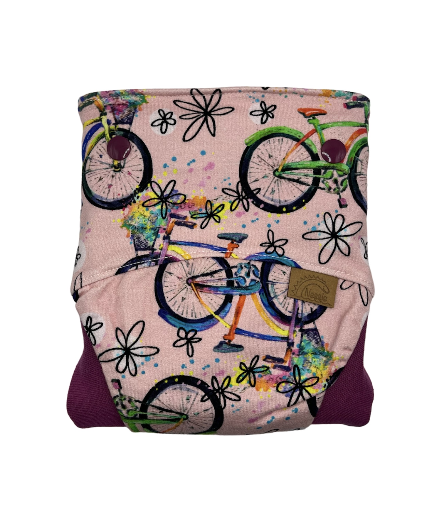 Csónakos mosható pelenka M - Bicycle