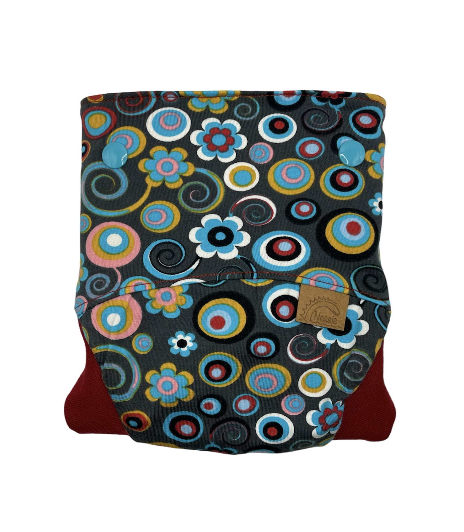 Csónakos mosható pelenka M - Circles