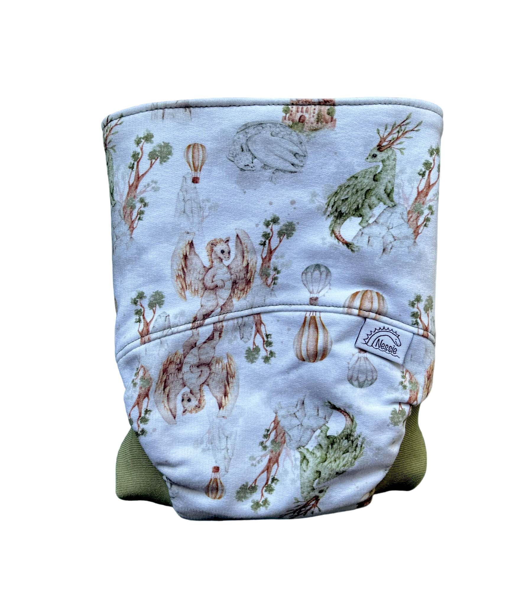 Csónakos mosható pelenka L - Dragon