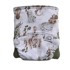 Csónakos mosható pelenka S - Dragon