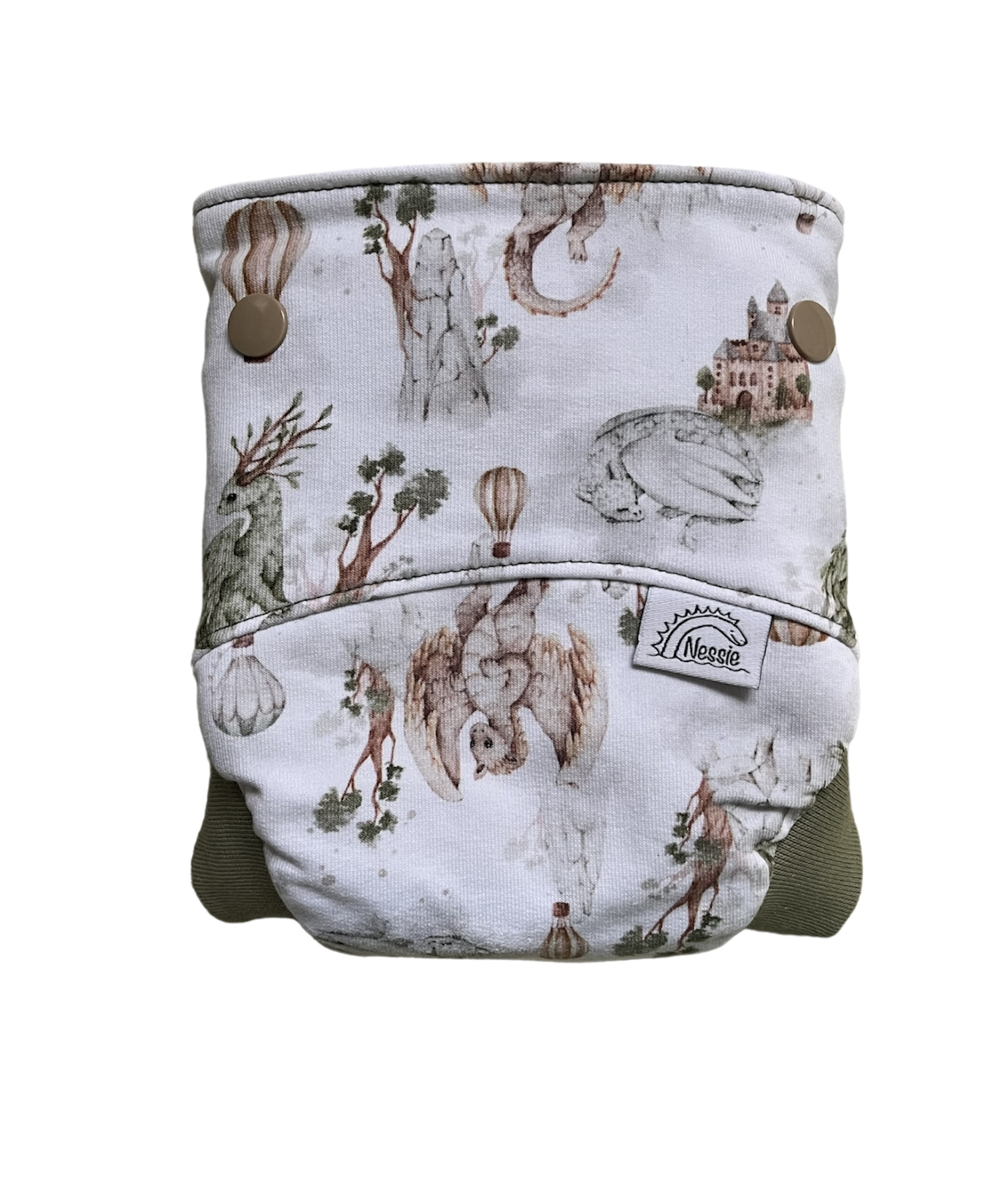 Csónakos mosható pelenka S - Dragon