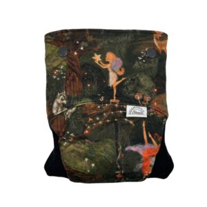 Csónakos mosható pelenka - L - Woodland fairy