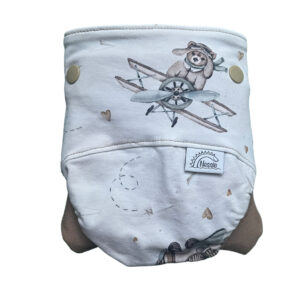 Csónakos mosható pelenka S - Airplanes