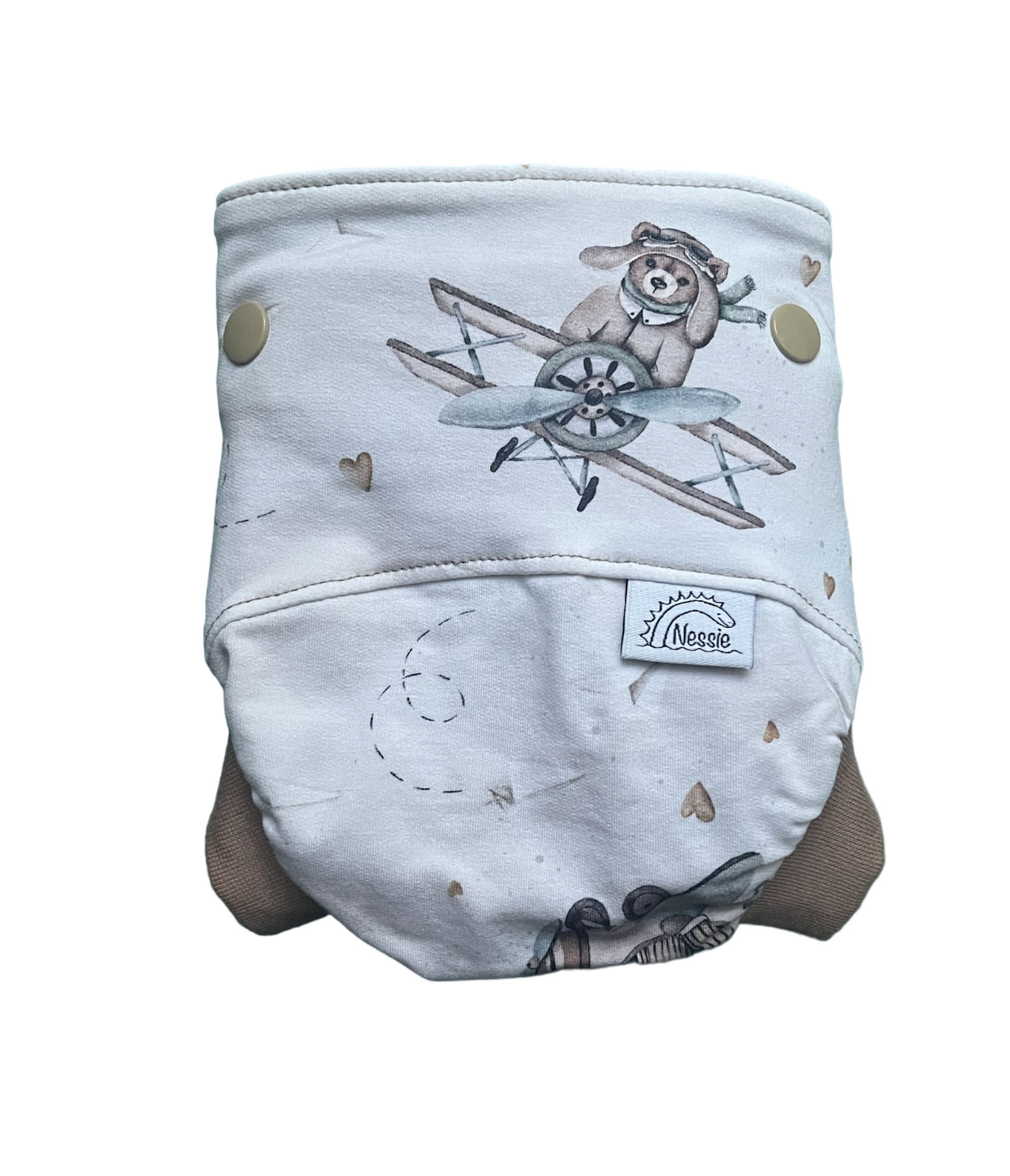 Csónakos mosható pelenka S - Airplanes