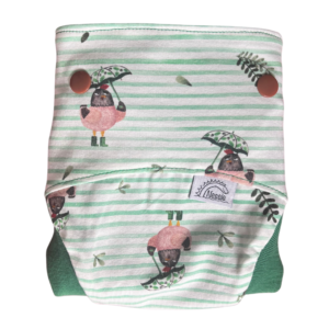 Csónakos mosható pelenka M+ - Crazy_chicken