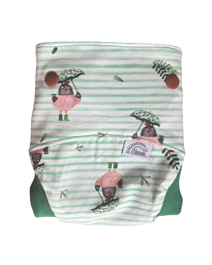 Csónakos mosható pelenka M+ - Crazy_chicken