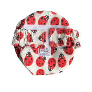 Újszülött mosható pelenka - Ladybug