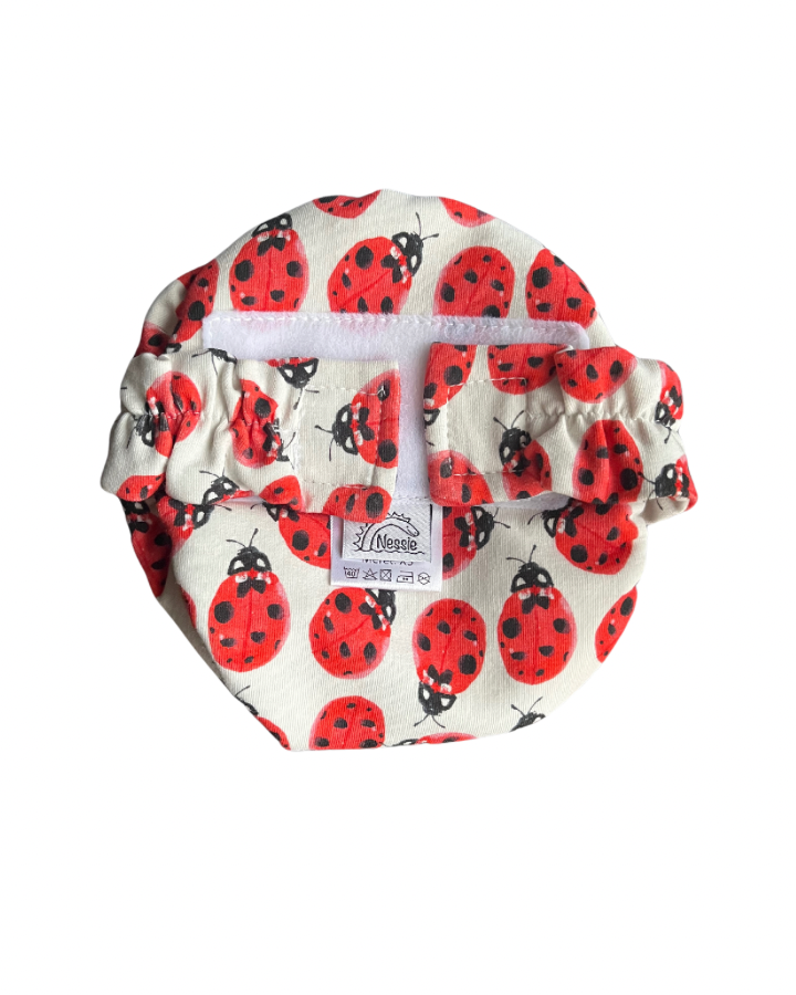 Újszülött mosható pelenka - Ladybug