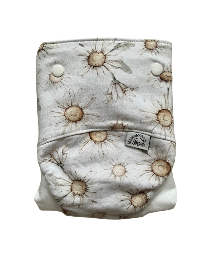 Csónakos mosható pelenka M+ - Daisies