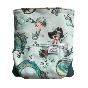 Csónakos mosható pelenka M - Loch Ness