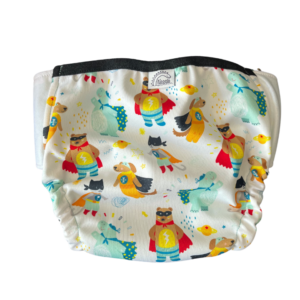 Toddler mosható pelenka - Superheroes