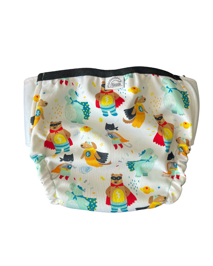 Toddler mosható pelenka - Superheroes