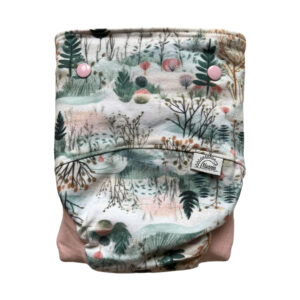 Csónakos mosható pelenka L - Winter Wonderland