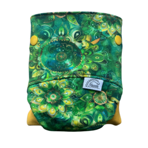 Csónakos mosható pelenka S - Emerald