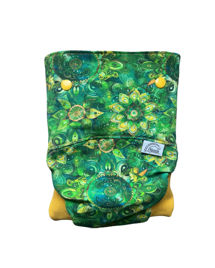 Csónakos mosható pelenka L - Emerald