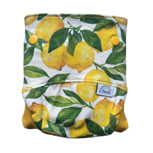 Csónakos mosható pelenka M - Lemon