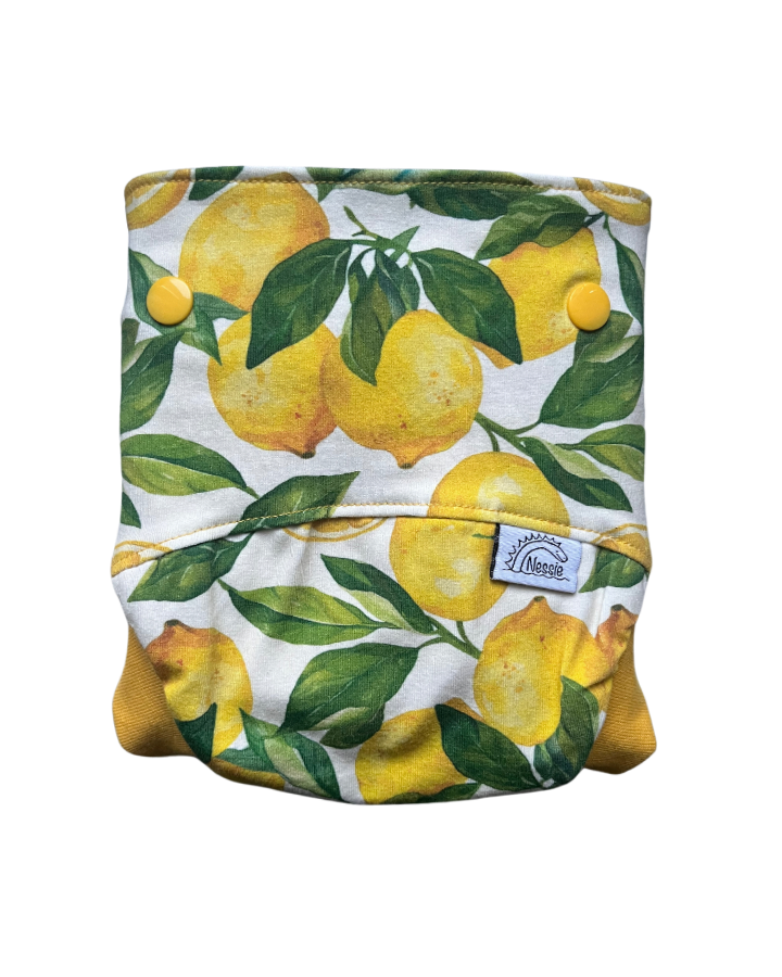 Csónakos mosható pelenka M - Lemon