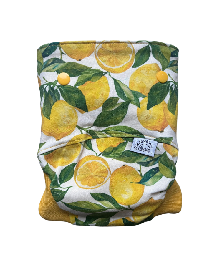 Csónakos mosható pelenka M+ - Lemon